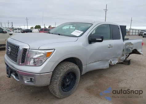 2018 Nissan Titan Sv из США, поврежденный, VIN 1N6AA1C80JN504204